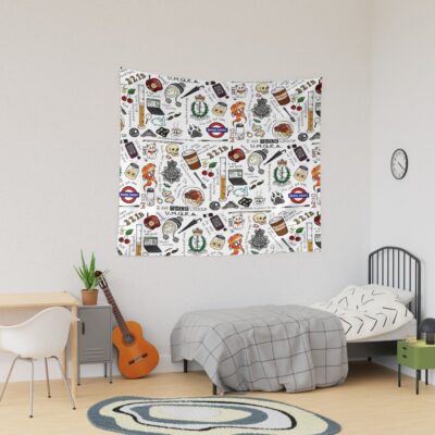 Sherlock Collage Color Tapestry
