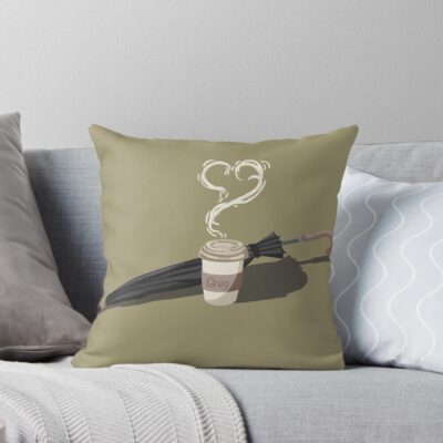 Mystrade Morning Coffee Throw Pillow