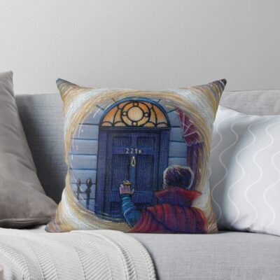 Sherlock Strange Throw Pillow