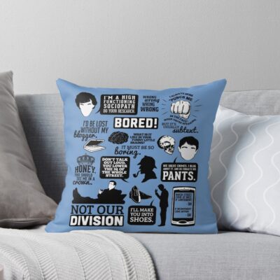 I D Be Lost Without My Blogger Throw Pillow