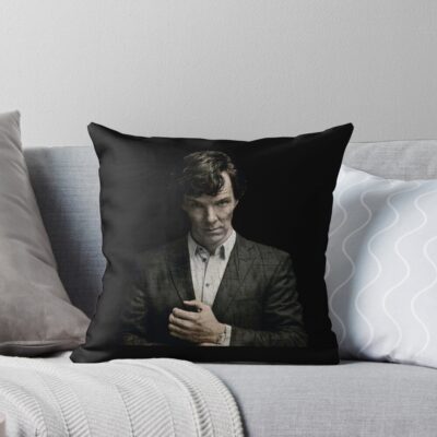 Sherlock Holmes Best Actor Throw Pillow